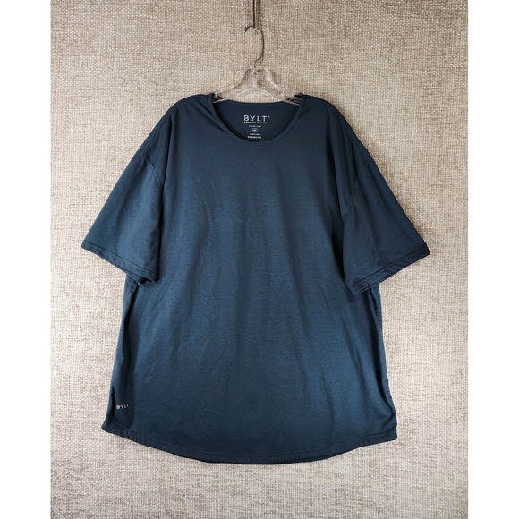 BYLT Basics Other - BYLT Premium Basics Signature Tee Shirt Mens 3XL Teal Green Performance EUC
